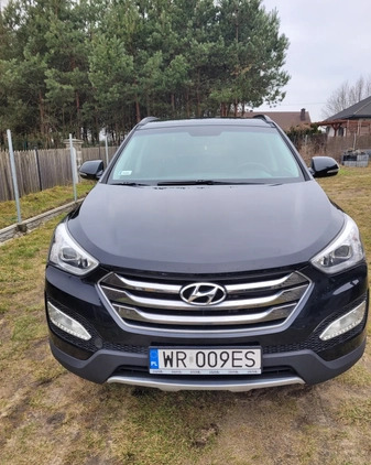 Hyundai Santa Fe cena 54700 przebieg: 185500, rok produkcji 2014 z Krynki małe 529